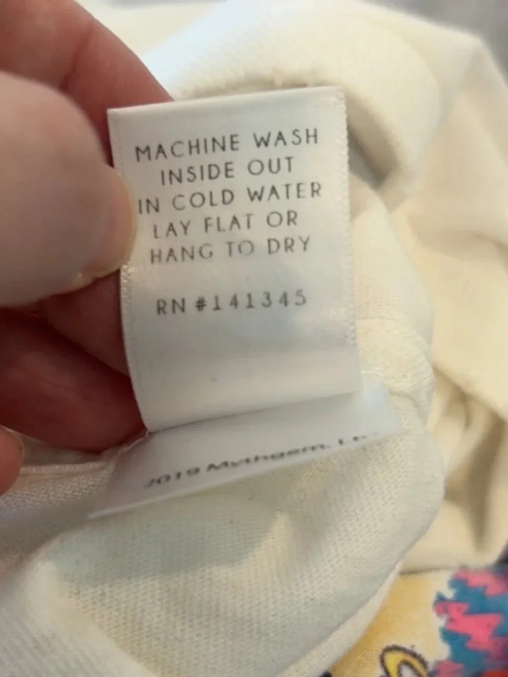 Free People X Daydreamer Led Zeppelin Electric Magic Weekend Tee Sz S White - Picture 12 of 12